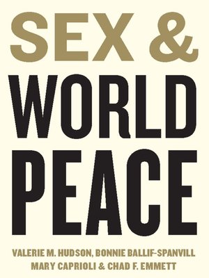 cover image of Sex and World Peace